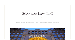 Desktop Screenshot of kscanlonlaw.com